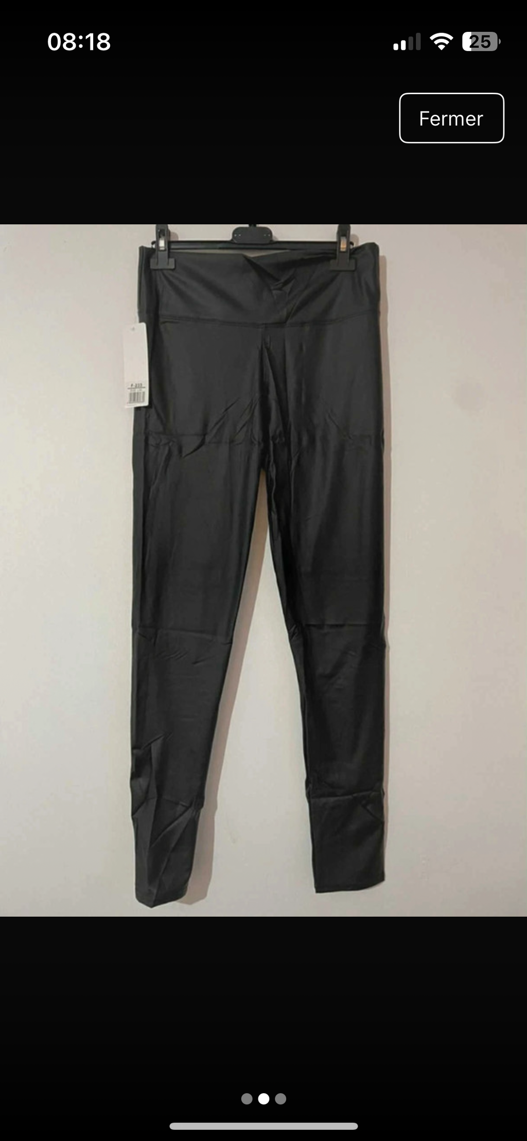 Legging similicuir