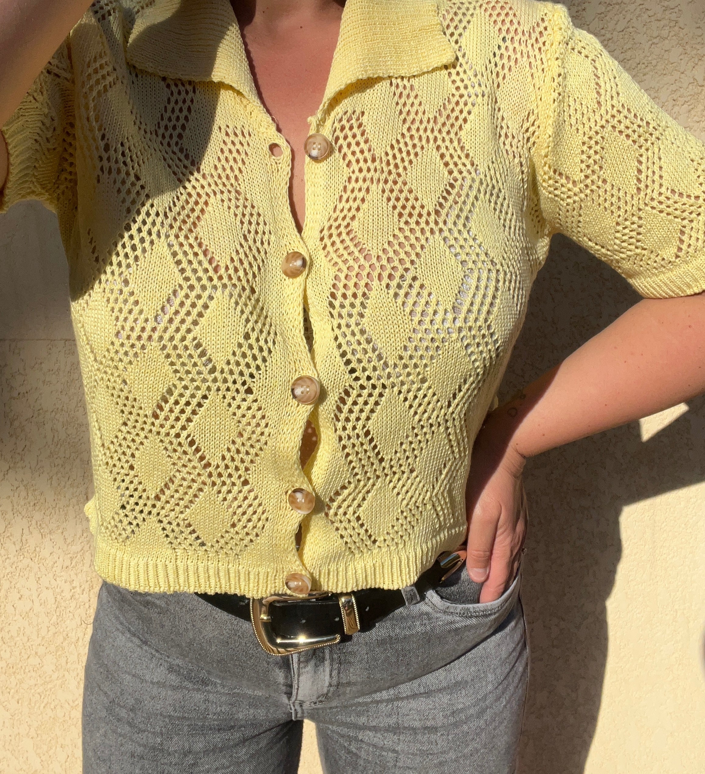 Gilet manches 3/4