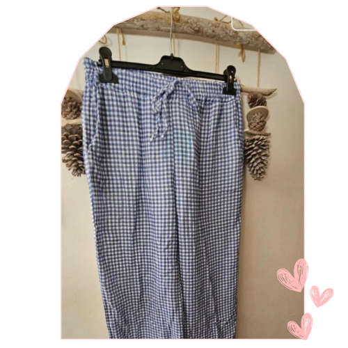 Pantalon Vichy